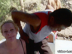 Kinky Kacey, Oasis and Shasha Chanel Swimming Pool Orgy
