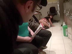 Ava Dalush - Shameless Bitch Getting Fucked In Front Of Some Strangers