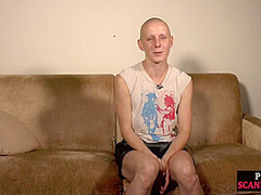 Public slut getting humiliated before bdsm gangbang