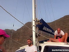 Crazy Boat Trip With Amoral Girls