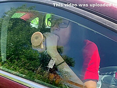 I Got Horny While Driving So I Stop To Fuck My Dildo In The Car For A Bit With Viva Athena