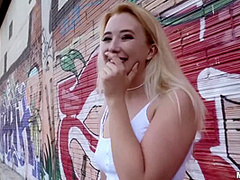 Erik Everhard And Samantha Rone In Blue-eyed Cutie Servicing Eriks Dick For Some Cash