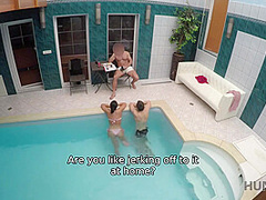 Cheap Whore Does Her Best To Stay At Spa