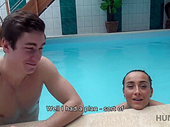 Cheap Whore Does Her Best To Stay At Spa
