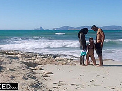 She Was Alone On Vacation Until She Found Two Bbcs With Emily Willis And Tiffany Tatum