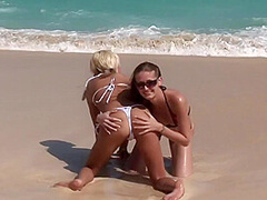 Lesbian Beachfront Shoot
