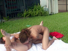 Picnic with a hottie turns into drilling