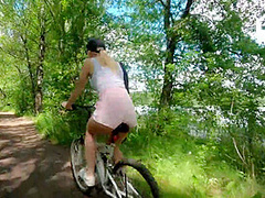 Cycling Leads To Unexpected Sex On The Beach