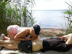 Cycling Leads To Unexpected Sex On The Beach