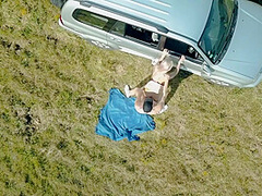 Amateur Porn Babe Drone Caught Fucked In Nature Part1