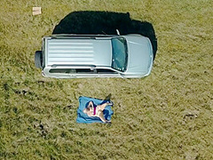 Amateur Porn Babe Drone Caught Fucked In Nature Part1