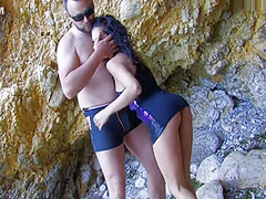 By The Sea Among The Rocks Its Nice To Fuck My Friends Slut