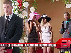 Beautiful Bride Has Group Sex During A Wedding Ceremony