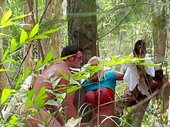 Blonde Minx Getting Fucked In The Woods - Ashlee Chambers And Ash Lee