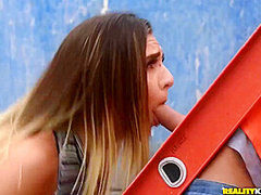 Busty Slut Gets Fucked By Tattooed Worker - Ella Reese, Tyler Steel And Tyler Nixon