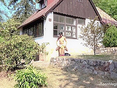 Outdoor Fun With Steamy 18yo Czech Brunette Old - 18 Years Old, Lady Dee And Dee Dee