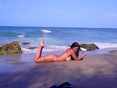 On The Beach 1080p - Kendra Roll
