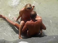 Raunchy People On The Beach - Public Sex
