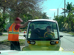 Roadside - Adalind Gray Got Banged By Roadside Assistance