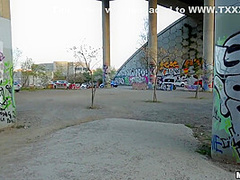 Alyssa Reece - Skinny Teen Fucks Outdoors To Earn Money