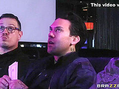 Dance Of Hot Babe Ends Up With With Small Hands And Rachel Starr