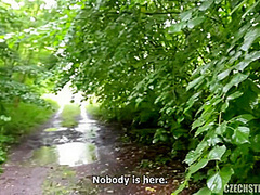 Baldhead And Hairless Pussy Rebel Punk Girl Outdoor Sex