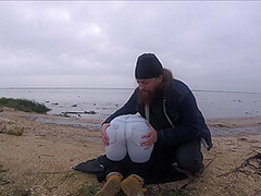 Teen Butthole Licked On The Beach By A Biker - Brian Surewood