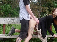 They Caught Us! :d Crazy Outdoor Sex!