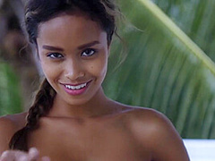 Natural Temptation - Ebony Teen Solo