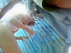 Hidden camera in the dressing room