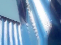 Locker room at the beach