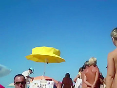 Closeups from the nudist beach