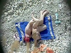 Uncomfortable rocks didn't stop them