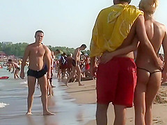 Ice cold guy walks with stunning girl
