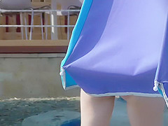 Teens caught fucking on the beach