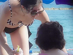 Teens caught fucking on the beach