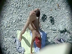 Voyeur caught the ongoing action