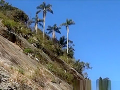 Sexy asses on tanned babes