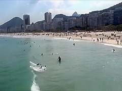 Sexy asses on tanned babes