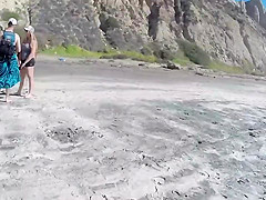 Hot ass and pussy of a tanned babe