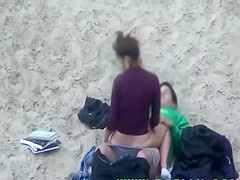 They came to the beach for a fuck