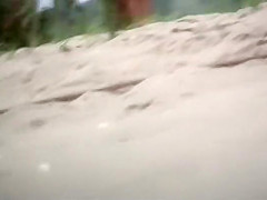 Nudist women on the beach