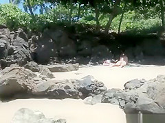 Voyeur secretly films woman in bikini sunbathing