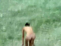 She reads and strokes his dick