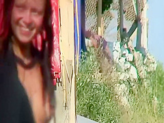 Beautiful teen nudist girl