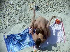 Fucking like rabbits on a beach