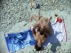 Fucking like rabbits on a beach