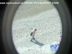 Fucking like rabbits on a beach