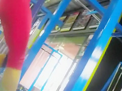 Nudist swingers spied on the beach