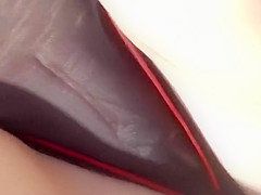 Wet bikini became fully transparent